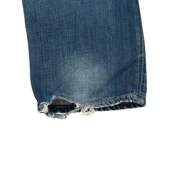 Robin's Jean Men's Size 38 Straight Leg Studded Star Medium Wash Denim Jeans guc - Picture 7 of 8